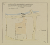 214097 Plattegrond van het door de Staten van Utrecht van de stad Utrecht aangekochte perceel grond (voorheen het St. ...